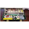 Image 2 : PLANO TACKLE BOX WITH ASSORTED FISHING CONTENTS