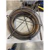 Image 2 : 1INCH METAL SPRING FOR PLUMBING SNAKE AND 36" HAND SAW