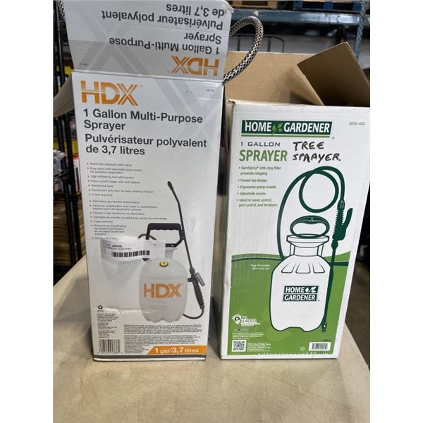 2 GARDEN SPRAYERS
