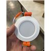 Image 5 : 2 NEW CASES OF 2 INCH LED CEILING LIGHTS