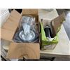 Image 1 : NEW SPRING LOADED GATE CASTER WHEEL 8 INCH SOLID WHELE AND NEW VEHICLE STARTER