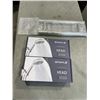 Image 1 : TWO NEW SITAFLO SHOWER HEAD HANDHELDS AND PASS-THROUGH DOOR HANDLE