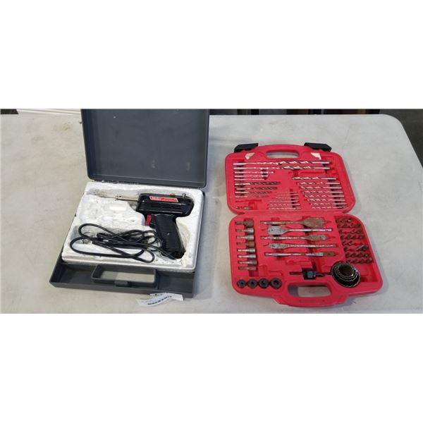 WELLER SOLDERING GUN AND SKIL BIT SET
