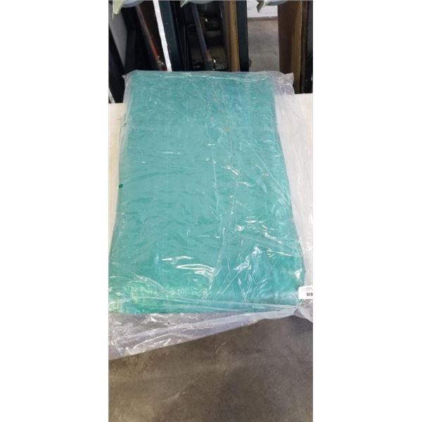 NEW GREEN TARP 26 X  20 - NO EYELETS