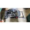 Image 1 : WEBER TRAVELER COMPACT 11000 BTU PORTABLE PROPANE BBQ MISSING GRILL  - TESTED WORKING, RETAIL $399