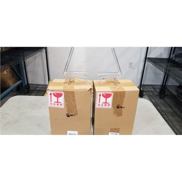 2 NEW PLASTIC CHAMPAGNE FLUTE PARTY SETS