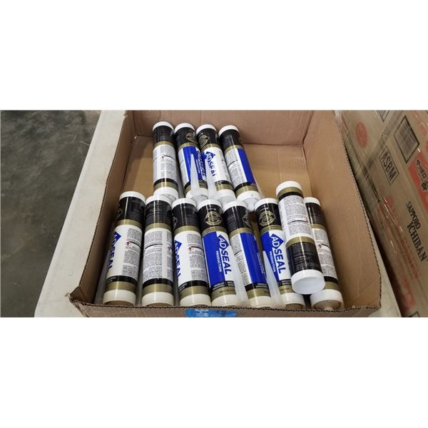 TRAY OF 12 ADSEAL SILICONE TUBES