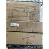 Image 3 : LOT OF VIVO LOW PROFILEULTRAWIDE MONITOR WALL MOUNT WITH DUAL ULTRA WIDE MONITOR DESK MOUNT AND WHIT