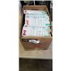 Image 1 : BOX OF NEW FACE MASKS - 75 PACKS OF 10, 750 TOTAL