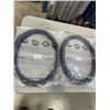Image 2 : ASSORTED AUTOMOTIVE ELECTRICAL AND FUSES, 2 WHEEL COVERS AND NEW TESLA TO J1772 POWER ADAPTER