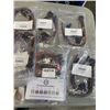 Image 4 : ASSORTED AUTOMOTIVE ELECTRICAL AND FUSES, 2 WHEEL COVERS AND NEW TESLA TO J1772 POWER ADAPTER