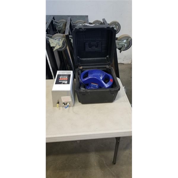 SIMONIZ POLISHER AND INSINKERATOR HOT WATER DISPENSER