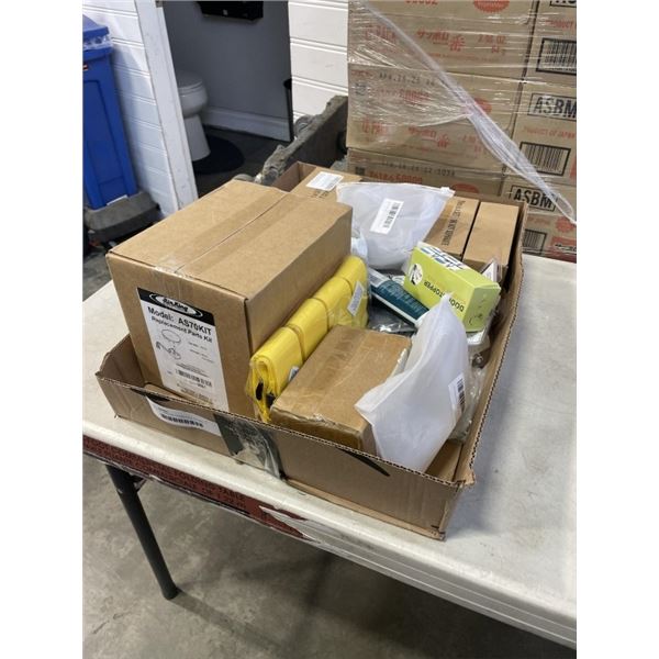 TRAY OF AMAZON OVERSTOCK ITEAMS HARDWARE