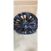 Image 2 : NEW SET OF 4 TESLA MODEL Y 19 INCH RIM COVERS, TURBINE MATTE BLACK REPLACEMENT