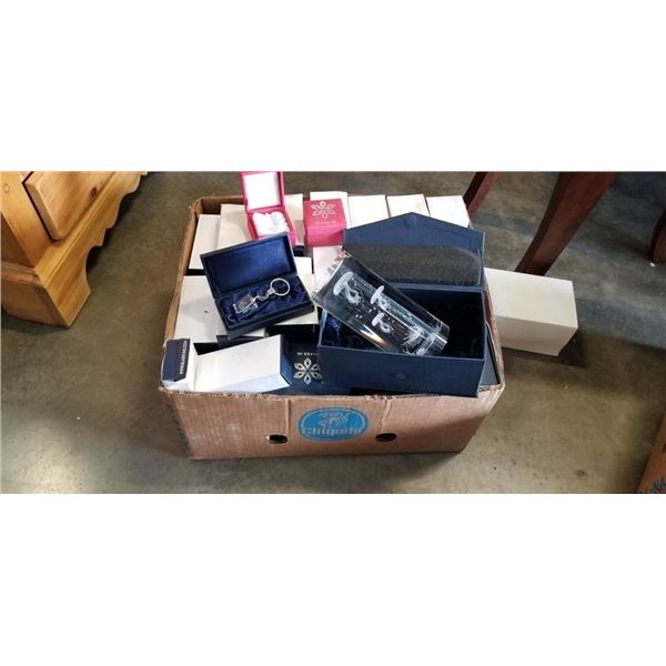 LARGE CASE OF NEW GLASS BLOCKS / PLAQUES AND MORE FOR ETCHING / ENGRAVING, ALL BLANK, BOXES VARY BY 