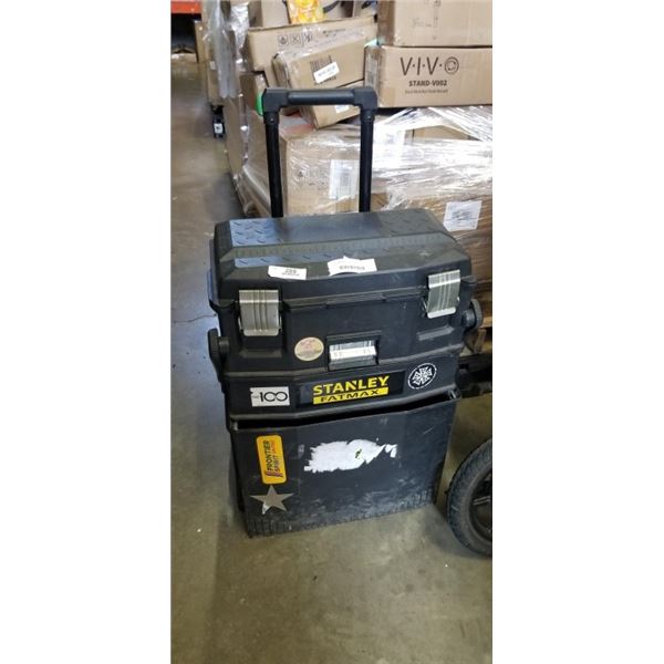 STANLEY FAT MAX CONTRACTORS TOOLS BOX WITH CONTENTS
