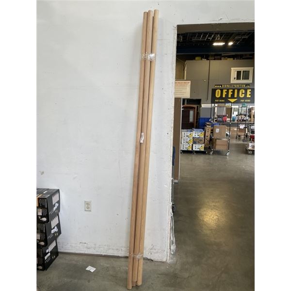 BUNDLE OF HAND RAILING - APPROX 8FT LENGTHS