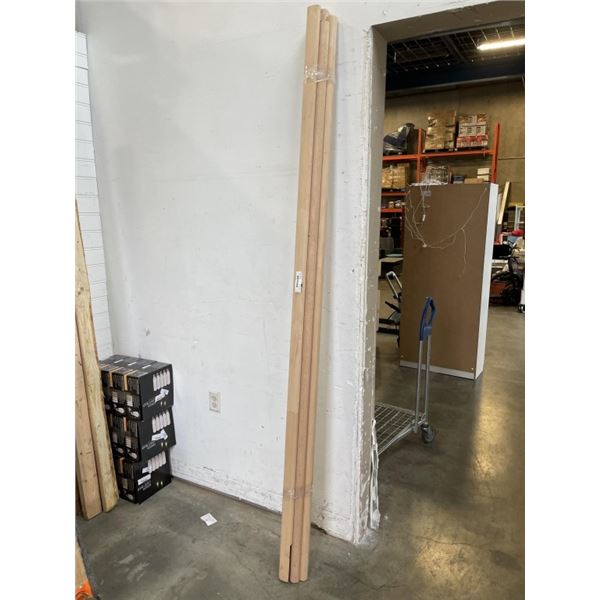 BUNDLE OF HAND RAILING - APPROX 8FT LENGTHS