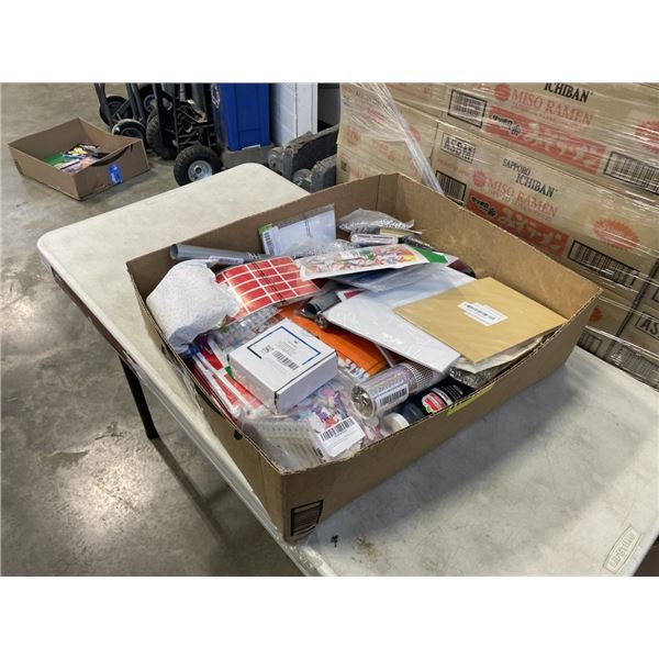 LARGE LOT OF NEW OVERSTOCK CRAFT AND OFFICE SUPLIES