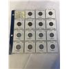 Image 1 : 15 SPECIAL WORLD WAR 2 5 CENT CANADIAN COINS, 1942 TOMBAC, 1943 VICTORY TOMBAC, 1944 AND 1945 VICTOR