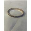 Image 1 : HAND CRAFTED VINTAGE STERLING SILVER BANGLE, MARKED 925 2.5" DIAMETER