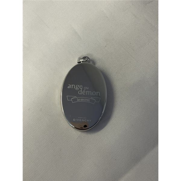 ANGE OU DEMON LE SECRET PARFUMS GIVENCHY PICTURE LOCKET PENDANT W/ MIRROR INSIDE