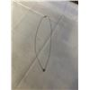 Image 1 : VINTAGE 1/20 14K GF CHAIN W/ GENUINE AMETHYST STONE PENDANT 18" LENGTH