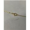 Image 3 : VINTAGE 1/20 14K GF CHAIN W/ GENUINE AMETHYST STONE PENDANT 18" LENGTH