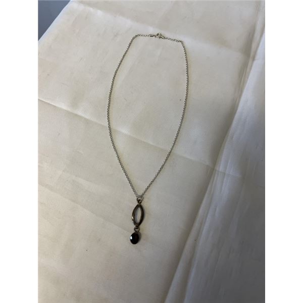 VINTAGE STERLING SILVER PENDANT W/ CHAIN NECKLACE EACH MARKED 925
