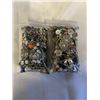 Image 2 : 2 BAGS OF MISC JEWELRY BEADS AND PARTS