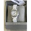 Image 2 : FOSSIL PORCELINE LADIES WATCH AND STERLING SLIVER RING BAND