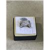 Image 3 : FOSSIL PORCELINE LADIES WATCH AND STERLING SLIVER RING BAND