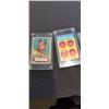 Image 2 : 4 OLD BASEBALL CARDS, REPRINTS, WAGNER, BO, ROOKIES AND MICKEY MANTLE