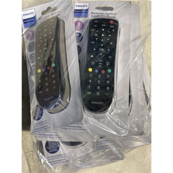 12 PHILLIPS UNIVERSAL REMOTES