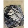 Image 2 : AS NEW 50FT BLACK  INDOOR OUTDOOR HEAVY DUTY LIGHTED 3 WIRE GROUNDED EXTENSION CORD 14AWG