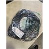 Image 3 : AS NEW 50FT BLACK  INDOOR OUTDOOR HEAVY DUTY LIGHTED 3 WIRE GROUNDED EXTENSION CORD 14AWG