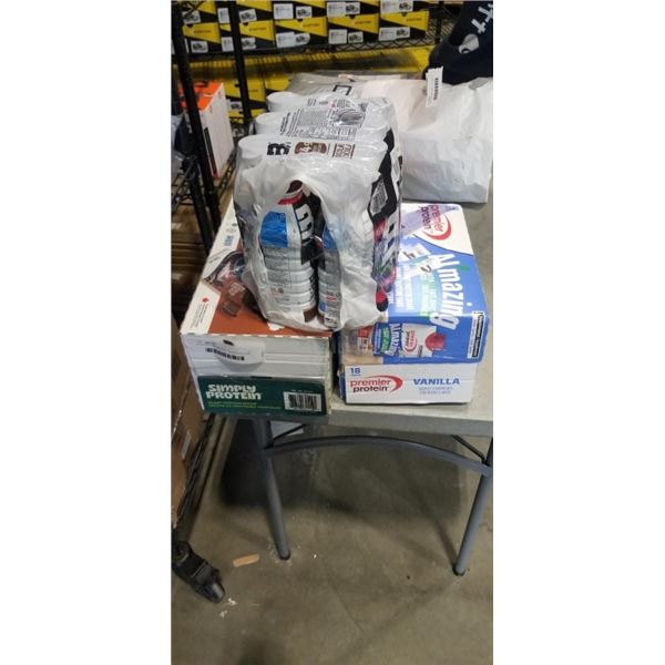 3PKS PROTEIN SHAKES - CHOCOLATE AND VANILLA, MISSING SOME BOTTLES