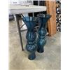 Image 2 : LARGE LOT OF GLASS AND POTTERY VASES AND JUGS