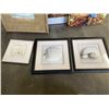 Image 2 : LOT OF FRAMED ART AND CANVAS PRINTS AND 1 SIGNED  WATERCOLOUR
