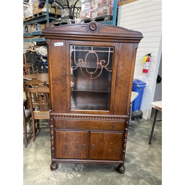 ANTIQUE DISPLAY CABINET