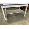 Image 3 : RUSTIC CRAFT / DISPLAY TABLE 33 X 48 INCH WITH 2 SLIDE OUTS