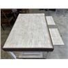 Image 4 : RUSTIC CRAFT / DISPLAY TABLE 33 X 48 INCH WITH 2 SLIDE OUTS