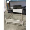 Image 1 : WHITE FRENCH PROVINCIAL DOUBLE SIZE BEDFRAME