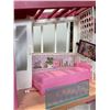 Image 4 : HUGE BARBIE DREAM DOLLHOUSE WITH PARTY BUS AND CORVETTE