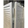 Image 5 : 8 PANEL ROOM DIVIDER - MISSING 1 SET OF HARDWARE