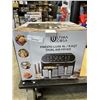 Image 2 : ULTIMA COSA  8.5QT DIGITAL DUAL ZONE AIR FRYER - TESTED WORKING, RETAIL $299