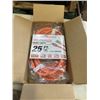 Image 1 : AS NEW 25FT ORANGE  INDOOR OUTDOOR HEAVY DUTY LIGHTED 3 WIRE GROUNDED EXTENSION CORD 10AWG