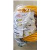 Image 2 : AS NEW INDOOR/OUTDOOR 3 WIRE GROUNDED HEAVY DUTY ETENSION CORD 75FT 12AWG 15A YELLOW CORD