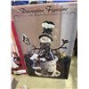 Image 3 : ASSORTED CHRISTMAS DECOR INCLUDING SNOWMAN, ANGEL ETC
