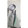 Image 2 : SHEFFIELD 7537 SILVER PLATED PLATTER, DEBUYER 8 INCH SKILLET, VICTORINOX KNIFE, AND POULTRY SHEARS